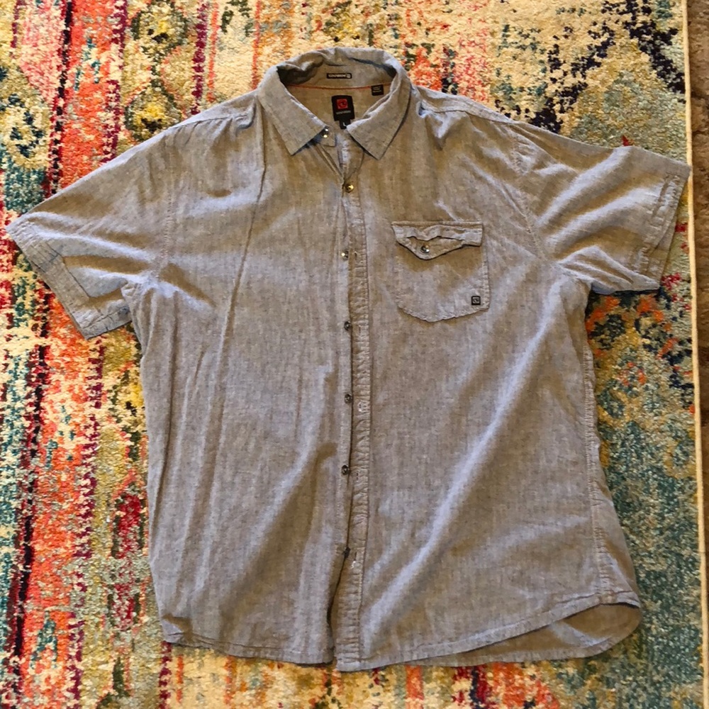 Short sleeve button up shirt